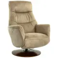 Электро-реклайнер Relax Zero Electro, обивка нубук, цвет бронзовый