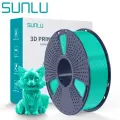 SUNLU PETG Filament, mint green, 1.75mm, 1KG, with Detachable Spool, It has enhanced toughness and high impact strength, suitable for 3D printers