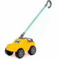 Автомобиль-каталка Полесье Боби с ручкой, желтый (75007)