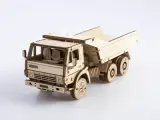 Конструктор из дерева. КАМАЗ-5511 самосвал, 1:43. Baumi 12004.