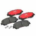 Колодки тормозные передние Nissan Kicks Qashqai 2 Rogue X-trail 3, Ниссан Икстрейл 3 Кашкай 2 Кикс Раг Рог, Renault Kadjar Koleos , Рено Каджар Колеос; D1060-4BA0A