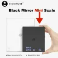 Электронные весы Timemore Black Mirror Mini, точность 0,1 гр, индикация расхода