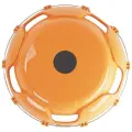 Колпак колеса R-22.5 переднего пластик (оранжевый) ТТ ТТ-ПЛ-Т17
