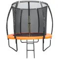 Каркасный батут DfC Trampoline Kengoo II 5FT-BAS-BO 152х152х205 см , оранжевый/черный