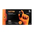 Нескользящие нитриловые перчатки Jeta Safety JSN Natrix-O 50 шт Размер XL 050NATRIX240-OR-10-XL