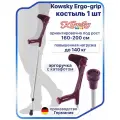 Костыль локтевой для взрослых и подростков Kowsky 222KL-Standart (Ergo-grip), канадка с опорой под локоть