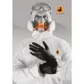 Нитриловые перчатки черные Jeta Safety JSN9 Black Nitrile Gloves 100 шт Размер XXL JSN911/XXL