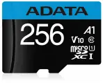 Флеш карта microSD 256GB A-DATA microSDHC Class 10 UHS-I A1 100/25 MB/s (SD адаптер)