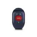 IP67 Водонепроницаемый 4G LTE GSM браслет для пожилых людей SOS телефон Аварийная сигнализация GPS отслеживание пульса и артериального давления, Red CAT1