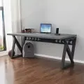 Стол Роста трансформер. Письменный стол 160х65 см, Серый пыльный (Эггер)
