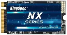 Твердотельный накопитель SSD M.2 KingSpec 1.0Tb NXM Series (PCI-E 3.0 x4, up to 3500/3000MBs, 3D NAND, 480TBW, NVMe 1.3, 22х42mm)