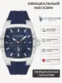 Наручные часы U.S. POLO ASSN. Crossing, серебряный, синий
