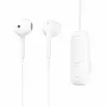 Проводные наушники с микрофоном WiWU EB313 Bluetooth , с микрофоном, вкладыши, белый