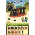 Магнитный Конструктор Майнкрафт набор детали фигурок Игрушка Minecraft My World , Комплект из магнитных блоков