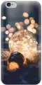 Силиконовый чехол на Apple iPhone 6S Plus / 6 Plus / Эпл Айфон 6 Плюс / 6с Плюс с рисунком Гирлянда в лампочке