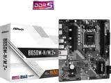 Материнская плата ASROCK B650M-H/M.2+, AM5, B650, 2*DDR5, 4*SATA, 2*M.2, 3*USB 3.2, 2*USB 2.0, Type-C, 1*PCIx16, 2*PCIx1, 1xM.2 (Key E), HDMI+DP, mATX