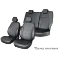 Модельные чехлы на сиденья Defly Toyota RAV4 2012-2019 Экокожа Черный