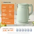 Joyoung Electric Kettle Double-layer Kettle Body 304 Stainless Steel 1.5L Household Electric Kettle K15FD-W112