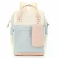 Рюкзак Himawari Yury 1027-05 молочный с серым и розовым пастельным