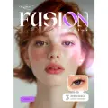 Цветные контактные линзы OKVision Fusion 3 месяца, -7.50 8.6, Violet 3, 2 шт.