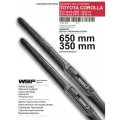 Щетки стеклоочистителя для Тойота Королла 150, Toyota Corolla 150 — гибридные дворники 650 350 мм на Тойота Королла 150, Toyota Corolla 150.