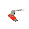 Флешка для нанесения Квебек (128 Гб / GB USB 2.0 Красный/Red 030)