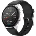 Смарт-часы Amazfit Pop 3R A2319 1.43 AMOLED корп. серебристый рем. черный (1746285)