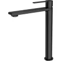 Смеситель для раковины, высокий Kaiser 05411-9 Serio, черный матовый