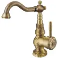 Смеситель для раковины Zorg Antic Antic A 309U-BR чешский