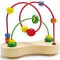 Игрушка детская лабиринт Hape E1801_HP Цветные шарики (дерево)