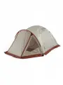 Палатка туристическая 3-местная maclay katun ume cool 3, 345×210×130 см, трекинговая, двухслойная, с тамбуром, бежевая
