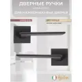 Ручка дверная V90BL-2 SL черный