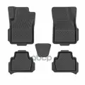 REZKON 1034030200 коврик салонный! резиновый, черный, борт 4см Toyota Land Cruiser Prado 150 09-17