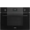 Электрический духовой шкаф с функцией СВЧ Smeg SO4101M1B3, серия Linea