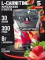 L- карнитин SportLine L-Carnitine, клубника, 300 гр. + гуарана и витамин С