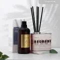 Набор диффузор ароматический Aromame, гардения жасминовидная, 500 мл прямоугольная банка