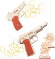 Набор резинкострелов Arma toys Советские пистолеты (АПС, ПМ, AT905)