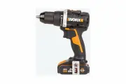 Аккумуляторная бесщёточная дрель-шуруповерт WORX 20В, 60Нм, бесщеточная, 2Ач х2, ЗУ, кейс WX102