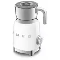 Вспениватель молока Smeg MFF11WHEU, нержавеющая сталь, цвет белый