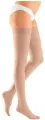 Компрессионные чулки mediven plus, с открытым носком на широкое бедро 106W Medi, размер 3, Карамель, Малая