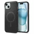Чехол Spigen на Apple iPhone 15 (ACS06480) Core Armor MagFit / Спиген чехол для Айфон 15 MagSafe, противоударный, с защитой камеры, черный