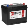 MASTER BATTERIES MBA700 Аккумулятор MASTER BATTERIES 12V D26 70Ah 550A (0) ОП (легковая) type ASIA (261x175x225)