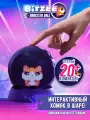 Битзи. Интерактивный электронный питомец в кейсе Хомяк. Тамагочи Bitzee