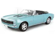 Модель коллекционная MAISTO Chevrolet camaro ss 396 convertible 1967 blue / шевроле камаро синий