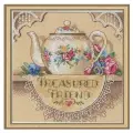 Dimensions Набор для вышивания крестиком Treasured Friend Teapot (Чайник для дорогого друга) (6904), 15 х 15 см