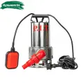 Насос дренажный P.I.T. PSW900-W2, 900 Вт, нержавеющая сталь, грязная вода, напор 9 м, 250 л/мин