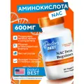 Doctor's Best NAC Detox Regulators, N-ацетилцистеин + Молибден + Селен для здоровой функции клеток и печени, детокс, 60 растительных капсул