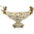 31G2462/D457EC/HFD2075 Чаша с ангелами 32x14x21см, Фарфор, бронза, Glasar