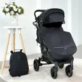 Прогулочная коляска BREND BABALLO ORIGINAL 2025, цвет черный, черная рама