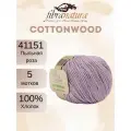 Пряжа Fibra Natura Cottonwood 41151 пыльная роза (50г/105м, упаковка 5 мотков)